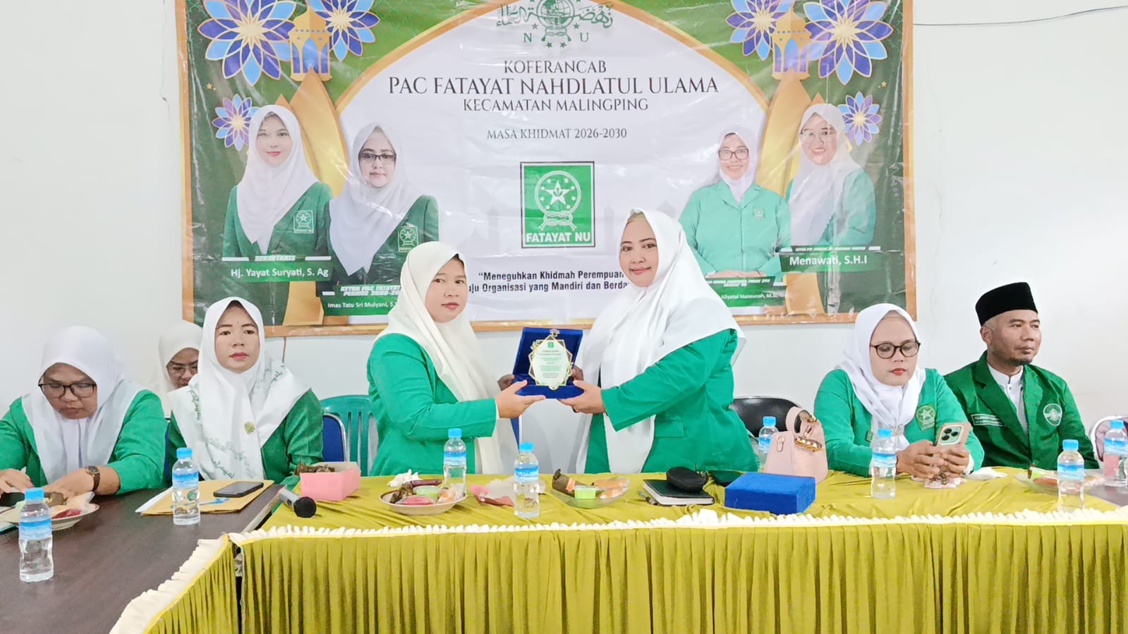Konferancab PAC Fatayat NU Malingping 2026, Siti Nur Azizah Resmi Terpilih sebagai Ketua