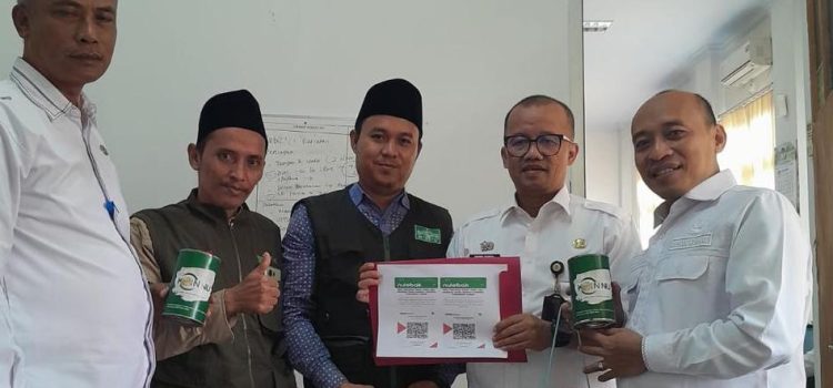 Gaet Dukungan Dinas Pendidikan, Lazisnu Lebak Mulai Himpun ZIS Lewat Kencleng